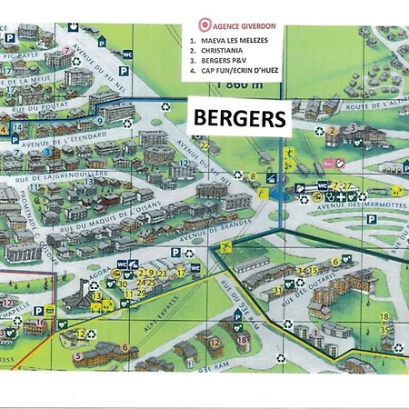 Bergers P&v - Alpe D'huez Quartier Bergers Mae-3061 Huez